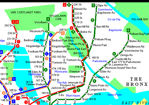 NYC Subway Map