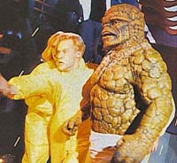 Johnny Storm and The Thing